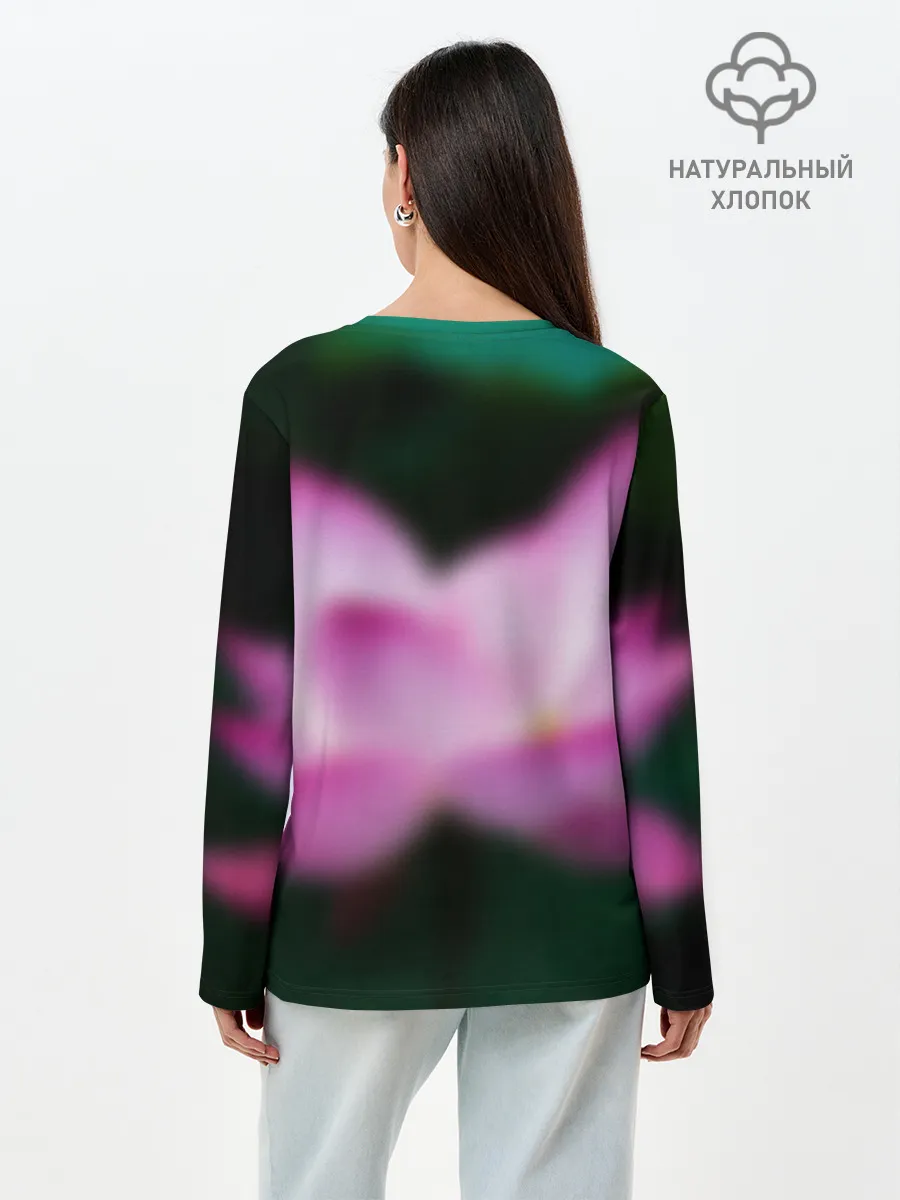 Лонгслив женский. Хлопок / Лотос Zero Two