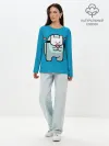 Лонгслив женский. Хлопок / Nyan Cat