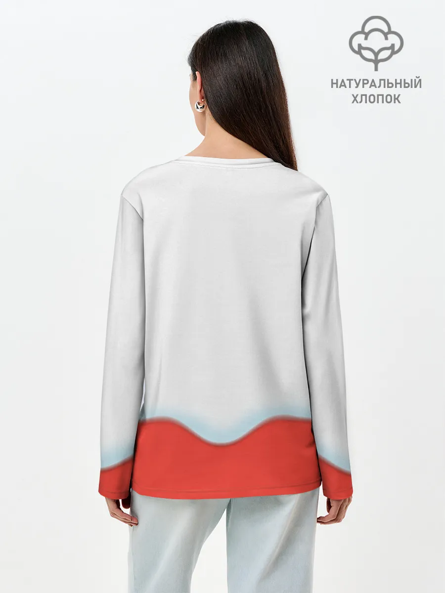 Лонгслив женский. Хлопок / Лена | Kinder