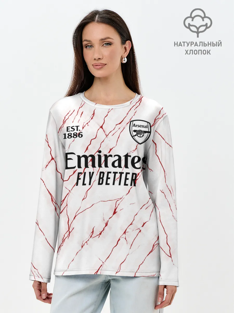 Лонгслив женский. Хлопок / ARSENAL 20/21 - ГОСТЕВАЯ