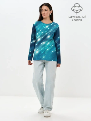 Лонгслив женский. Хлопок / Волшебство | Magic