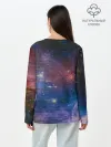 Лонгслив женский. Хлопок / Glitch space