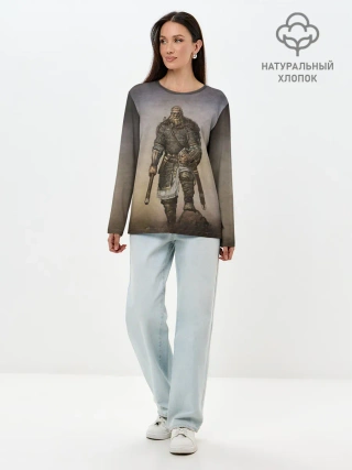 Лонгслив женский. Хлопок / СЛАВА РУСИ