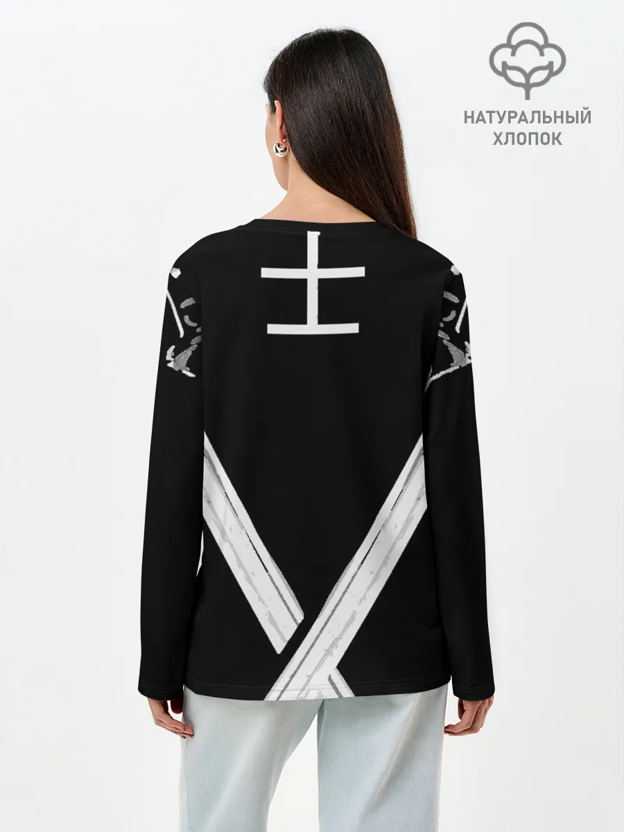 Лонгслив женский. Хлопок / Ronin