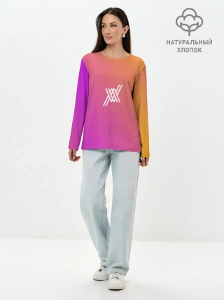 Лонгслив женский. Хлопок / DARLING IN THE FRANXX EP