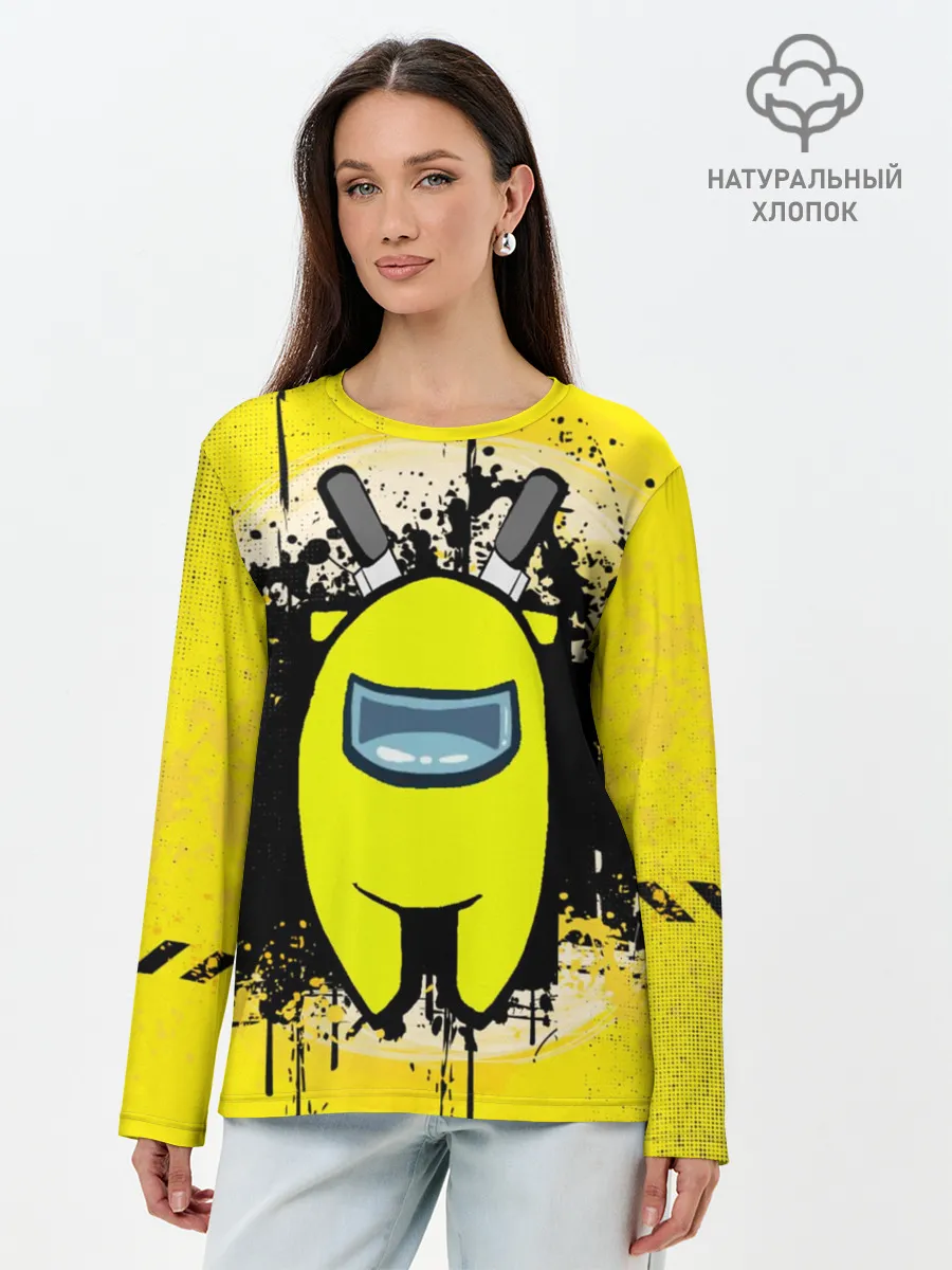 Лонгслив женский. Хлопок / Among Us
