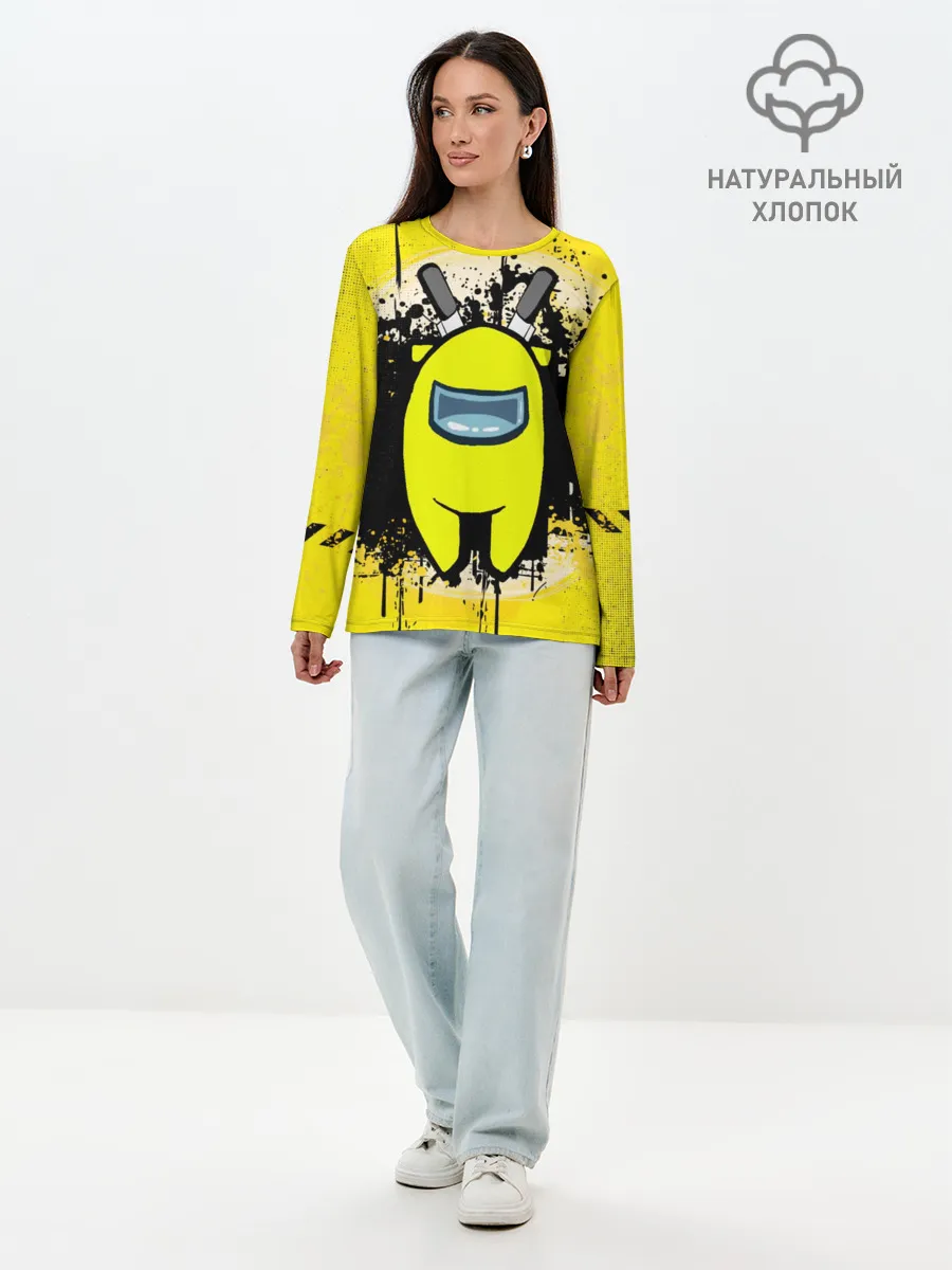 Лонгслив женский. Хлопок / Among Us