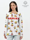 Лонгслив женский. Хлопок / ROBLOX