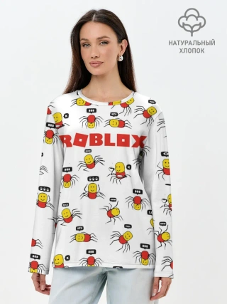 Лонгслив женский. Хлопок / ROBLOX
