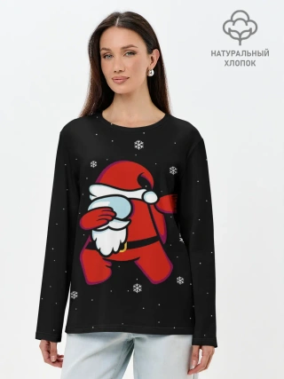 Лонгслив женский. Хлопок / Santa Claus