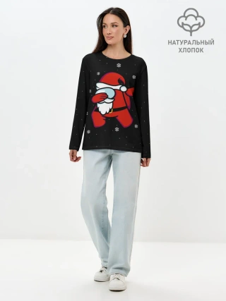 Лонгслив женский. Хлопок / Santa Claus