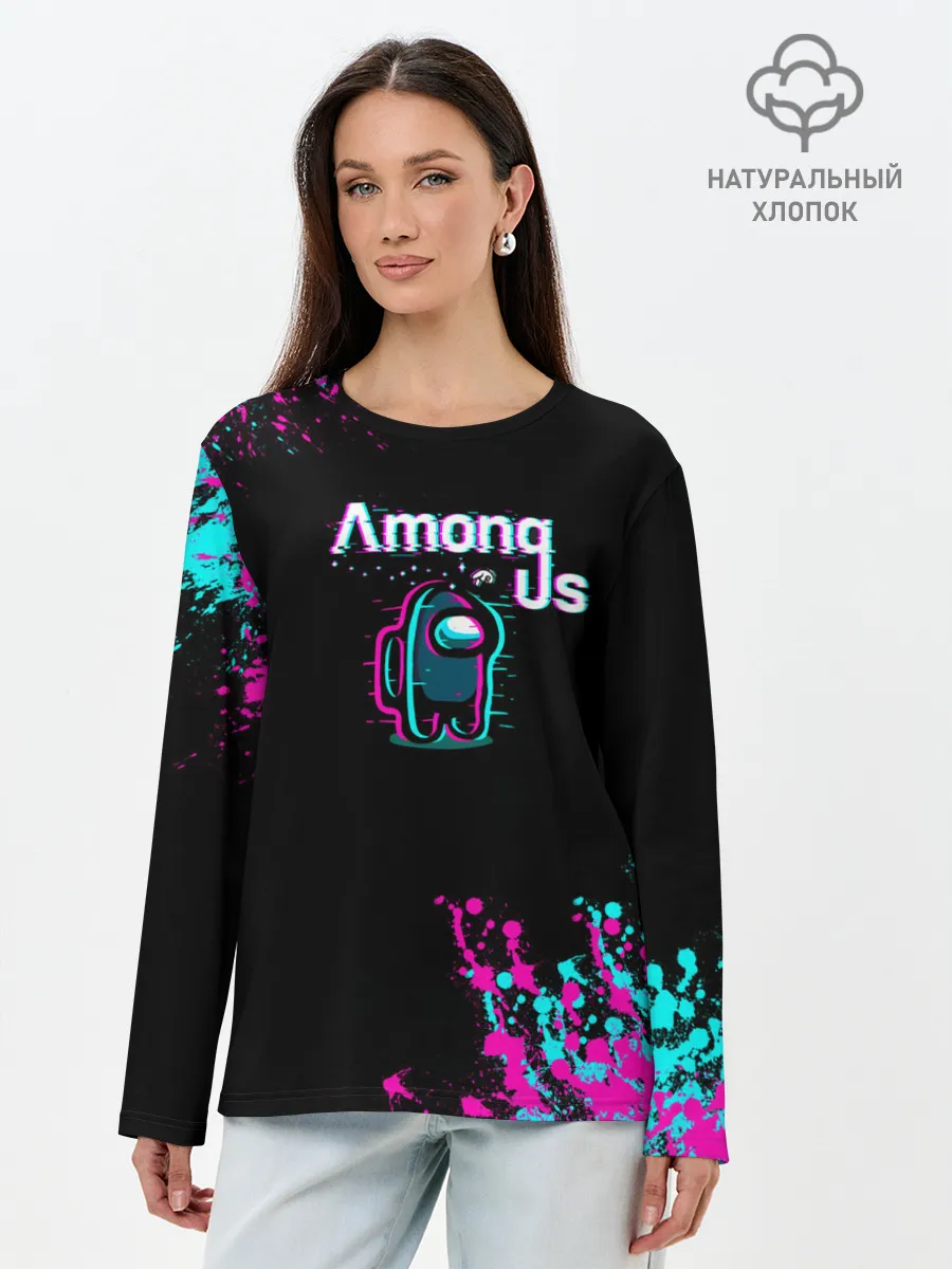 Лонгслив женский. Хлопок / Among Us