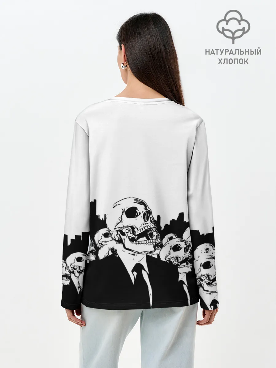 Лонгслив женский. Хлопок / SKILLET