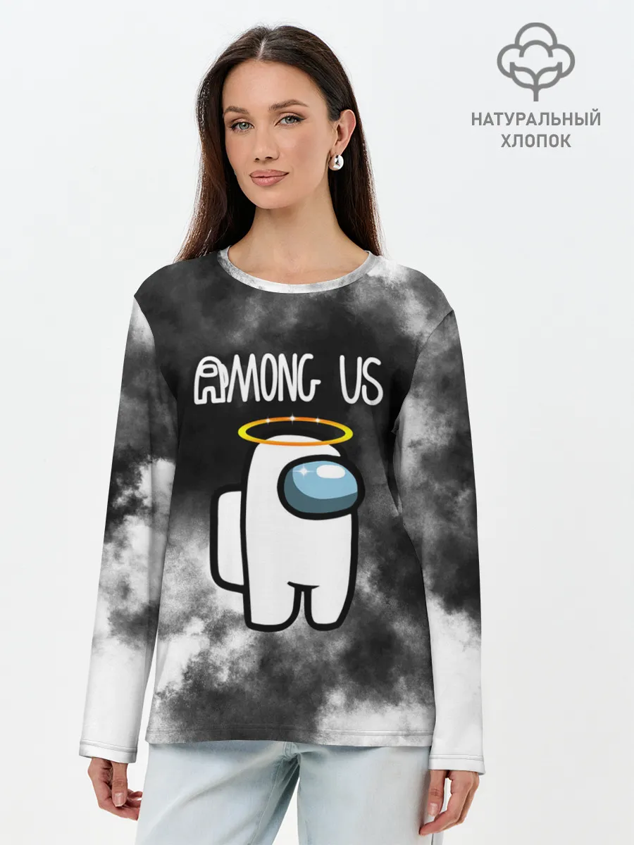 Лонгслив женский. Хлопок / Among Us Angel