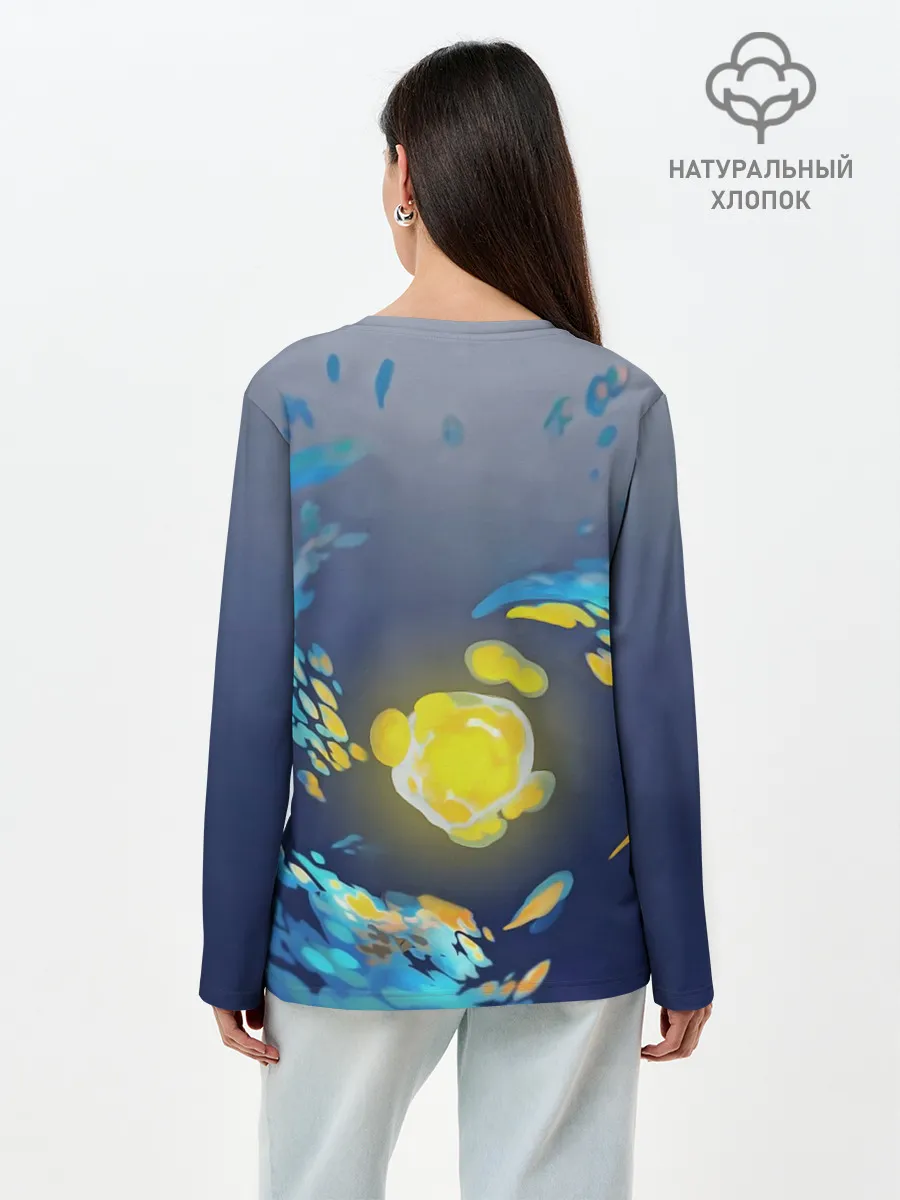 Лонгслив женский. Хлопок / Баам