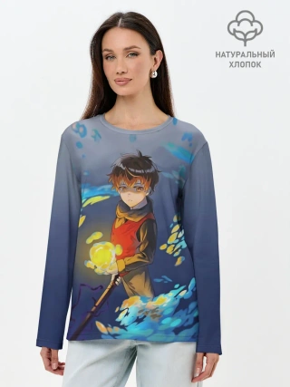 Лонгслив женский. Хлопок / Баам