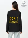 Лонгслив женский. Хлопок / DONT PANIC