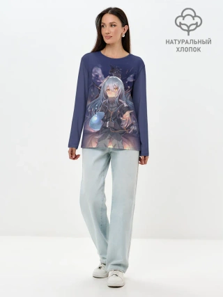 Лонгслив женский. Хлопок / Rimuru Tempest