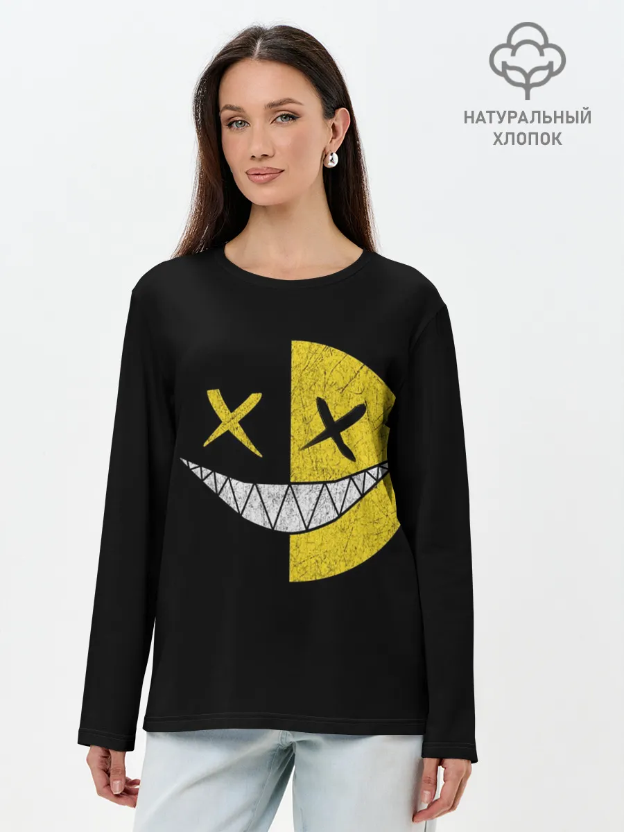 Лонгслив женский. Хлопок / SMILE