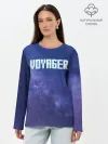 Лонгслив женский. Хлопок / Voyager
