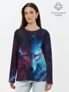 Лонгслив женский. Хлопок / ЗВЕЗДНЫЙ ВОЛК