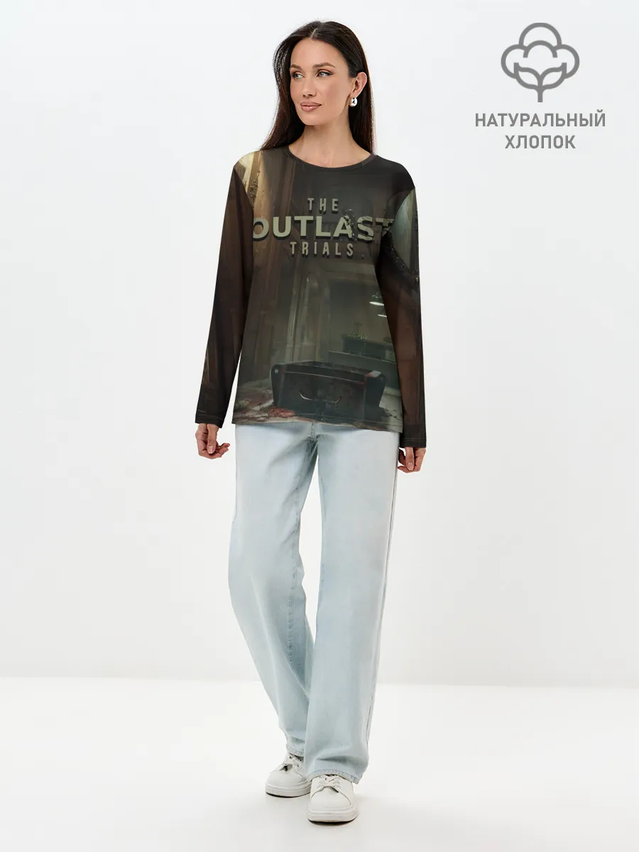 Лонгслив женский. Хлопок / The Outlast Trials