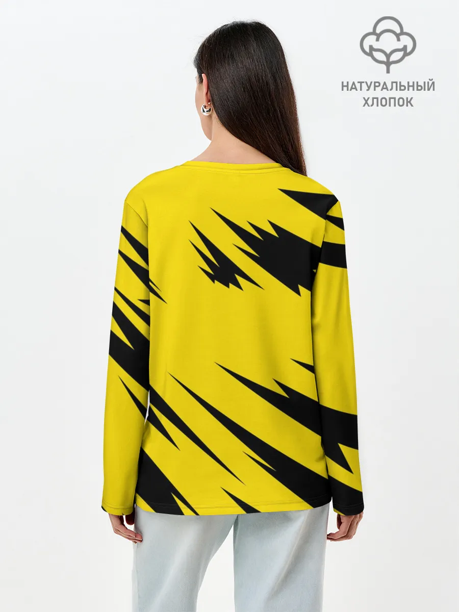 Лонгслив женский. Хлопок / BORUSSIA домашняя сезон 20/21