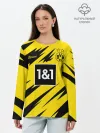 Лонгслив женский. Хлопок / BORUSSIA домашняя сезон 20/21