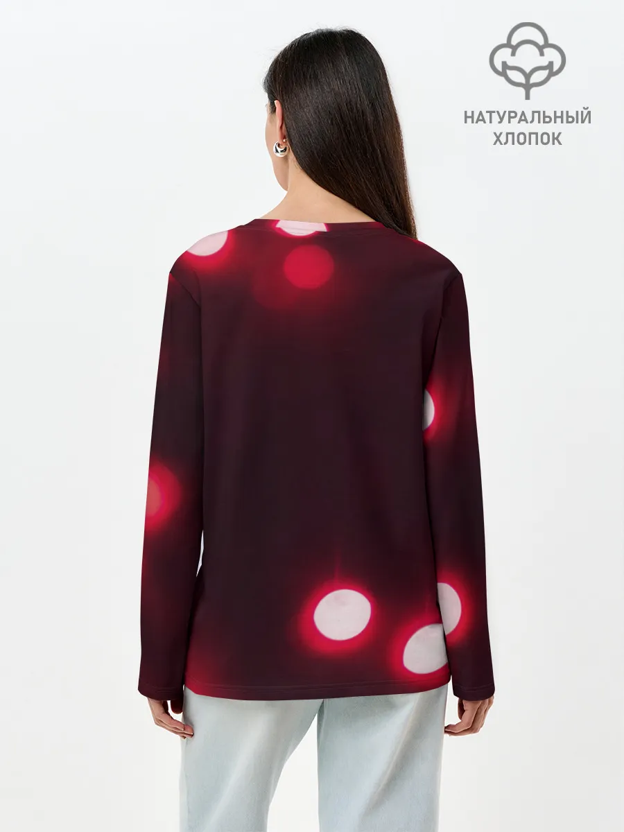 Лонгслив женский. Хлопок / KIZARU: HAUNTED FAMILY.