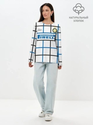 Лонгслив женский. Хлопок / INTER выездная 20/21