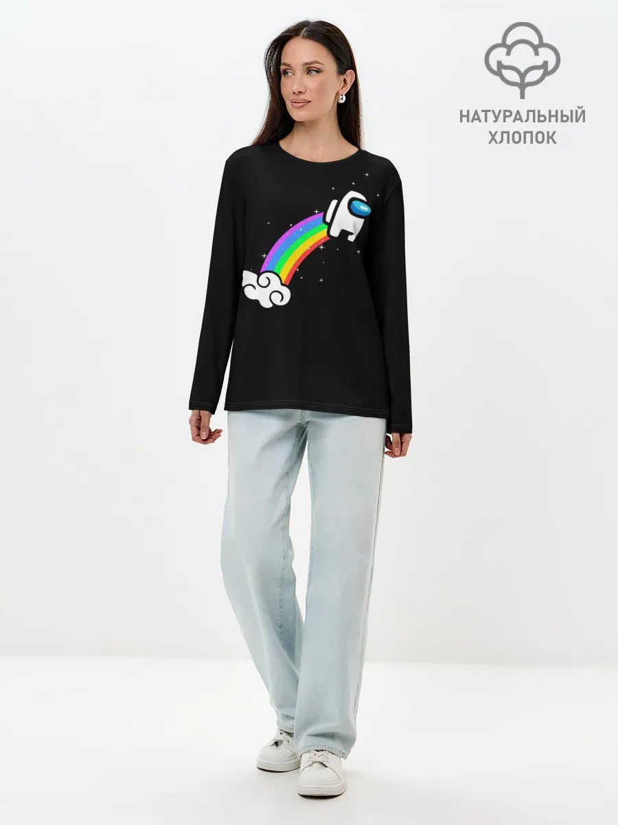 Лонгслив женский. Хлопок / Among Us