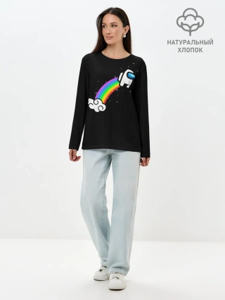 Лонгслив женский. Хлопок / Among Us