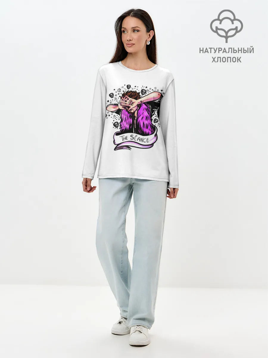 Лонгслив женский. Хлопок / Академия Амбрелла