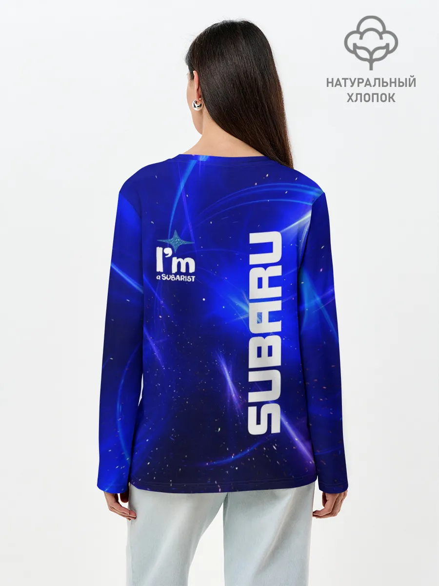 Лонгслив женский. Хлопок / Субару
