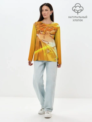 Лонгслив женский. Хлопок / ЗЕНИЦУ АГАЦУМА