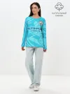 Лонгслив женский. Хлопок / MANCHESTER CITY