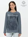 Лонгслив женский. Хлопок / Bloodborne