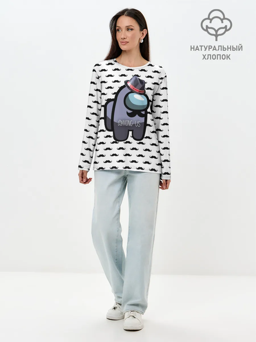 Лонгслив женский. Хлопок / Among Us
