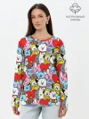 Лонгслив женский. Хлопок / BT21 / BTS
