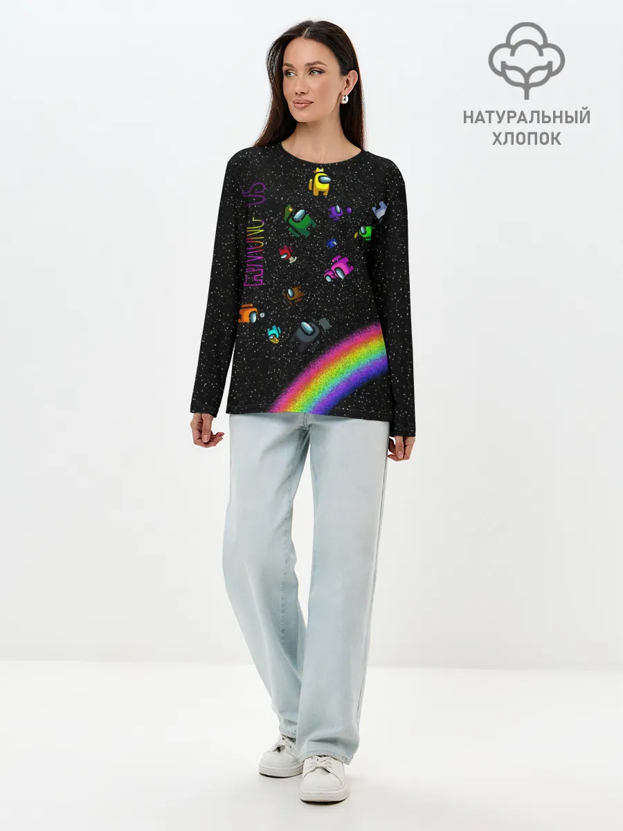 Лонгслив женский. Хлопок / Among Us