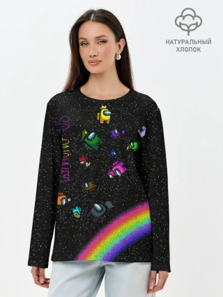 Лонгслив женский. Хлопок / Among Us