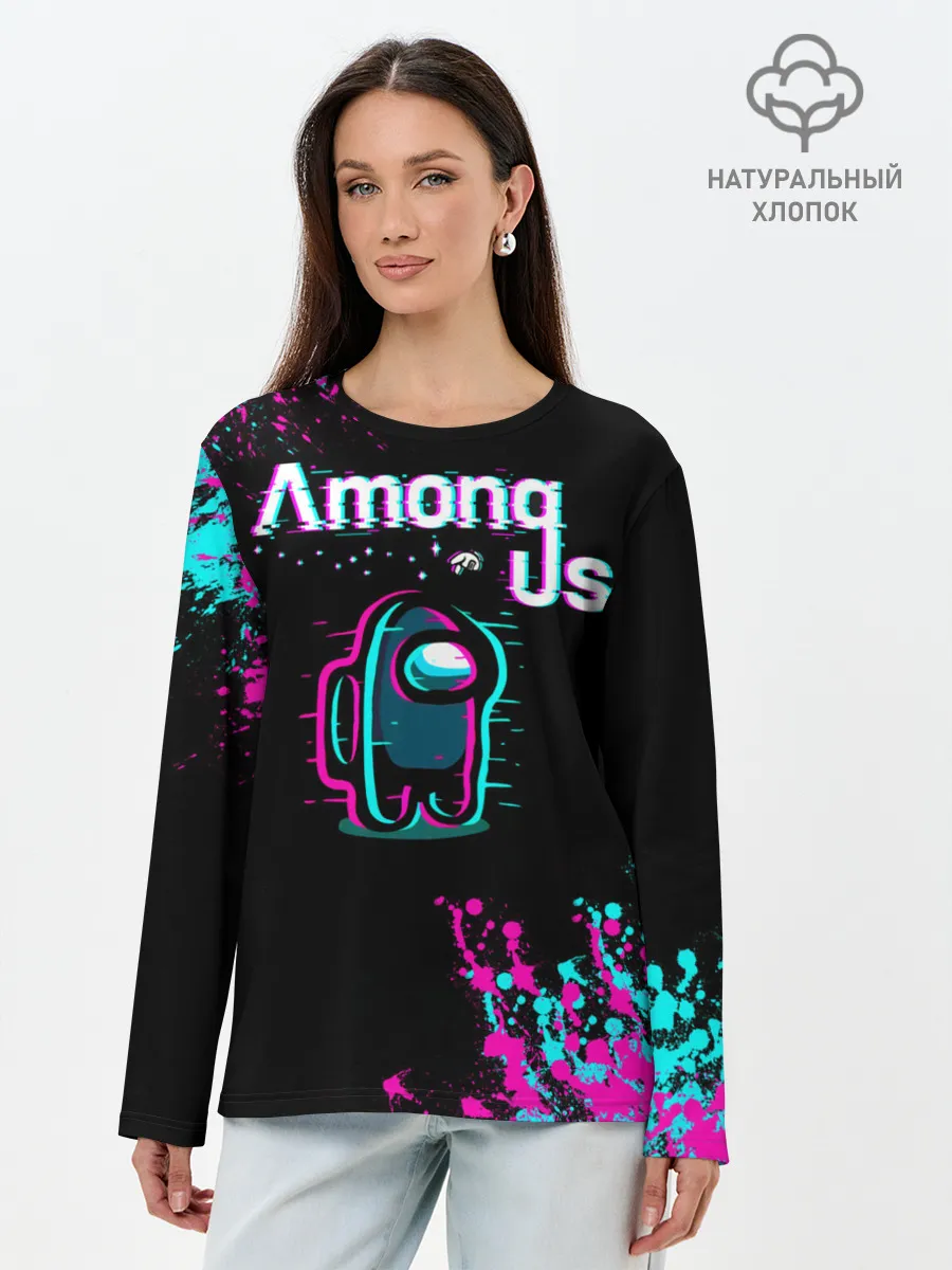 Лонгслив женский. Хлопок / Among Us