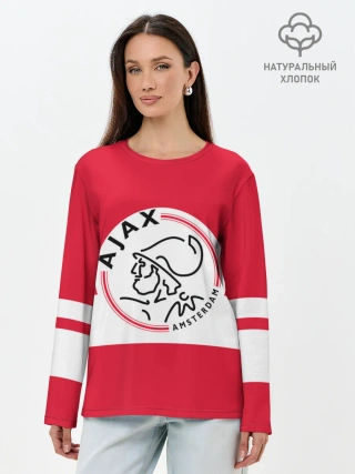 Лонгслив женский. Хлопок / AJAX AMSTERDAM