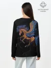 Лонгслив женский. Хлопок / Pegasus wings