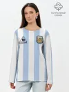 Лонгслив женский. Хлопок / Diego Maradona 10