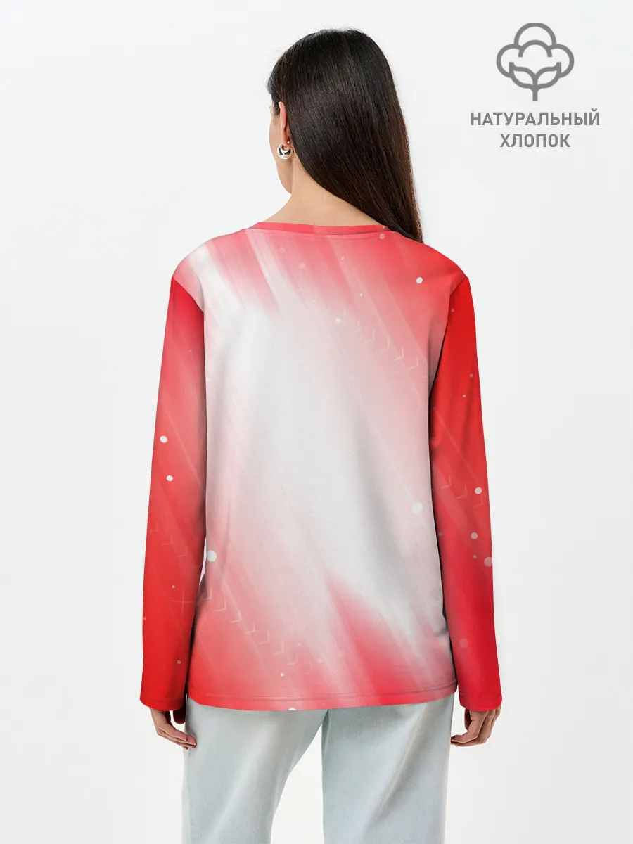 Лонгслив женский. Хлопок / AMONG US - Impostor + Mini