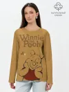 Лонгслив женский. Хлопок / Winnie the Pooh