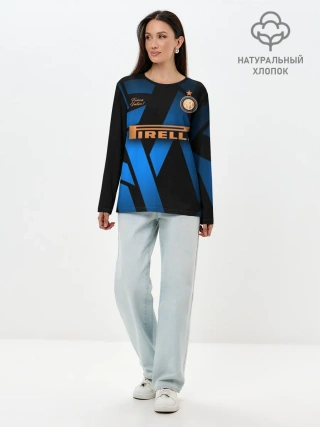 Лонгслив женский. Хлопок / INTER