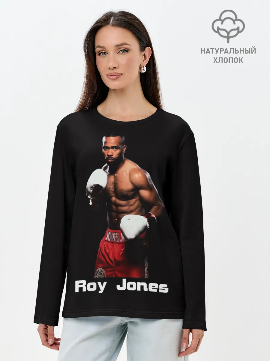 Лонгслив женский. Хлопок / Roy Jones
