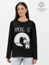 Лонгслив женский. Хлопок / AMONG US
